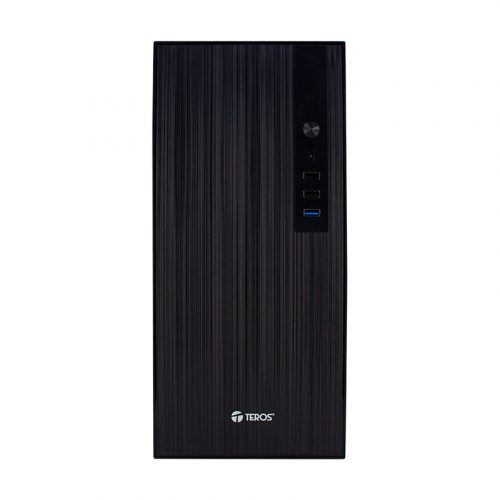 Case TEROS TE-1034S, Mini Tower ATX, 250 W, USB 3.0 / 2.0, audio HD, negro - Imagen 7