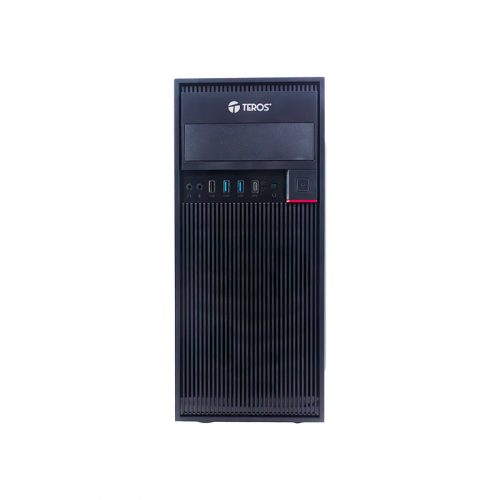 Case gamer TEROS TE-1319G, Mid Tower, 450W, USB 3.0 / 2.0, audio, negro - Imagen 3