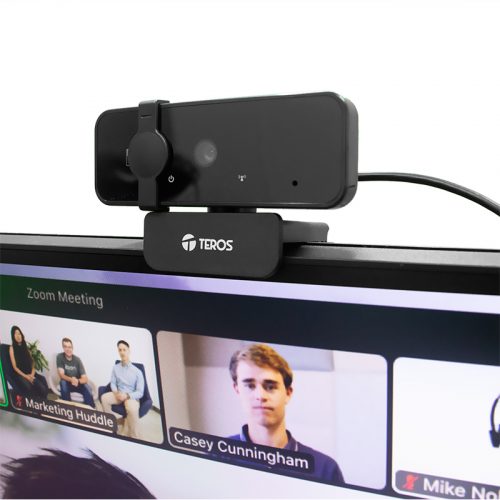Webcam TEROS TE-9072, 2K, micrófono incorporado, USB 2.0 - Imagen 2